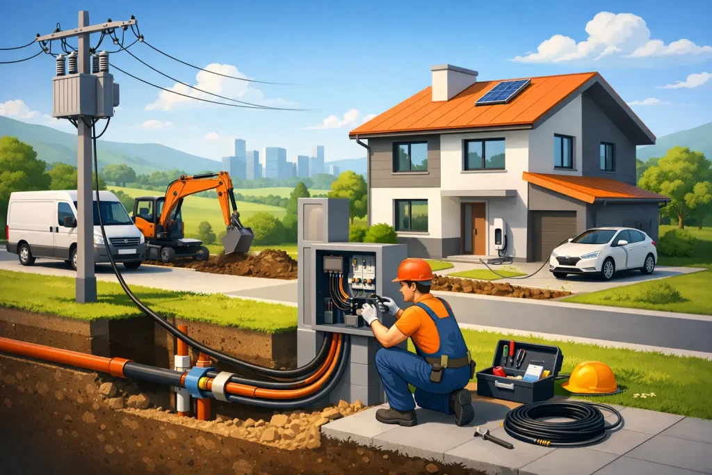 Elektrická prípojka Nitra bez zbytočných prieťahov