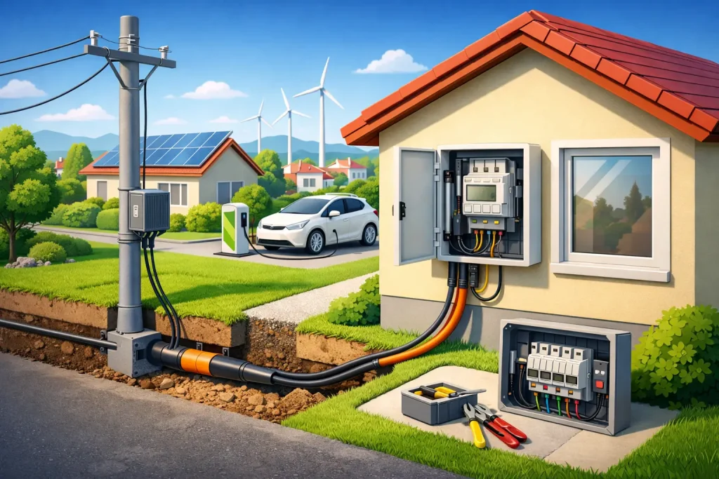 Elektrická prípojka Senica bez zbytočných chýb