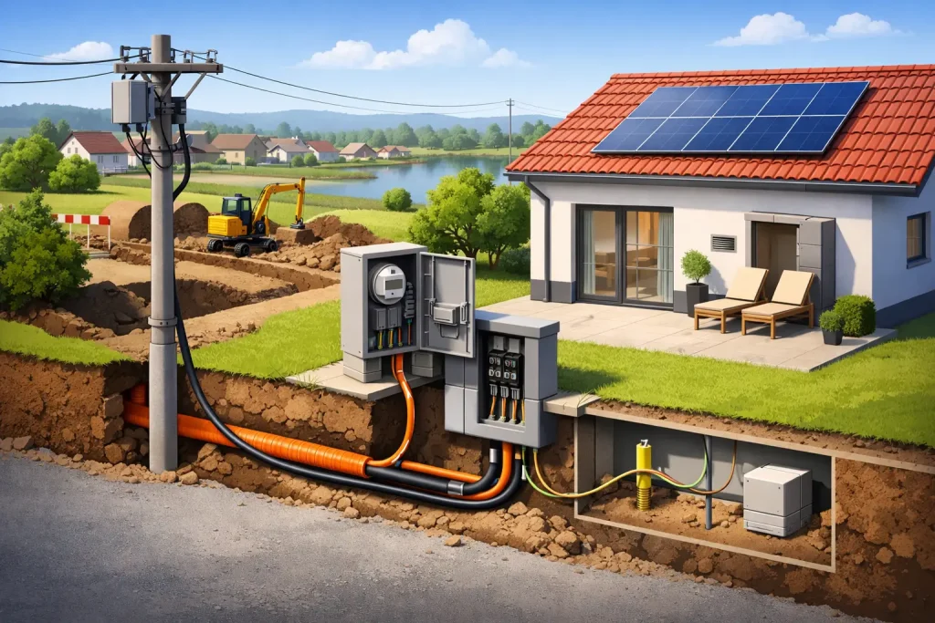 Elektrická prípojka v Senci bez zbytočných chýb