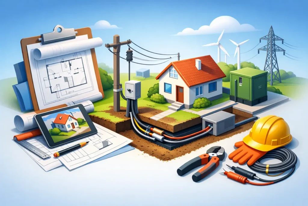 Projektová dokumentácia elektrickej prípojky